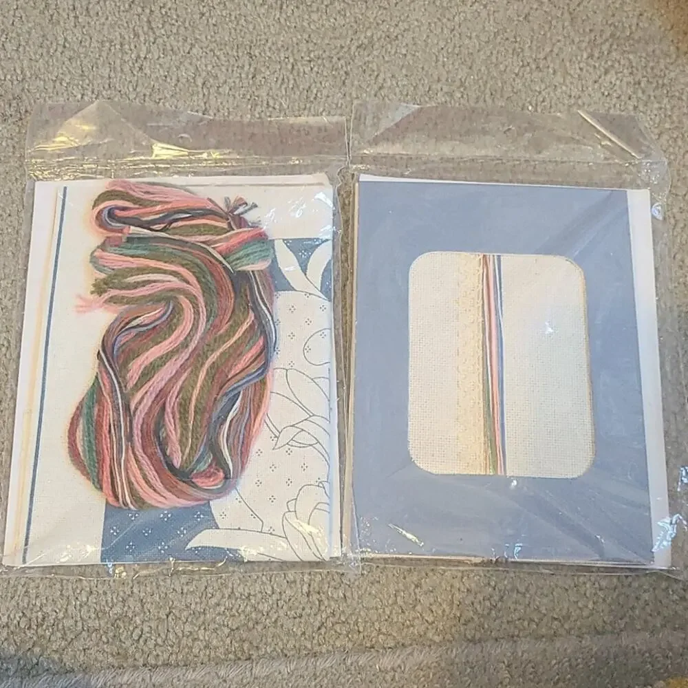 Vintage Sunset Stitchery Counted Cross Stitch Kits - New